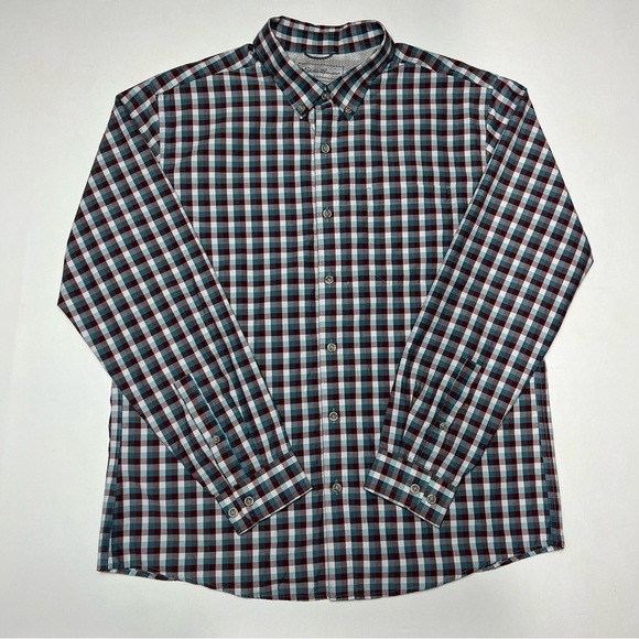 Eddie Bauer Bundle Classic Long Sleeve Shirt Button Men’s Size L - Picture 2 of 15